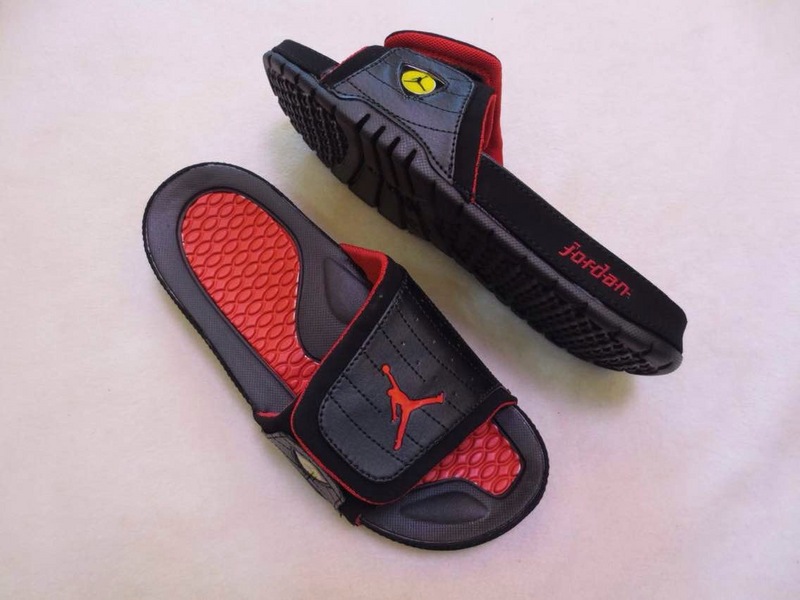 2015 Jordan Hydro Sandal Black Red