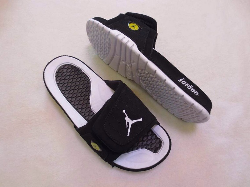 2015 Jordan Hydro Sandal Black White