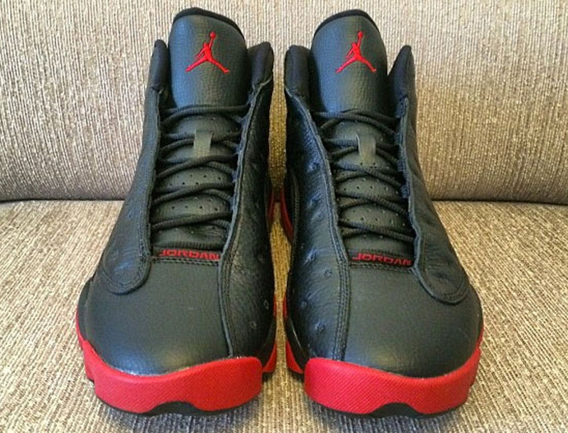 2015 Popular Jordan 13 Retro Black Red Shoes