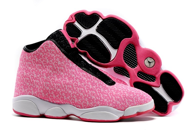 2016 Air Jordan Horizon Valentine Day Pink Black White Shoes