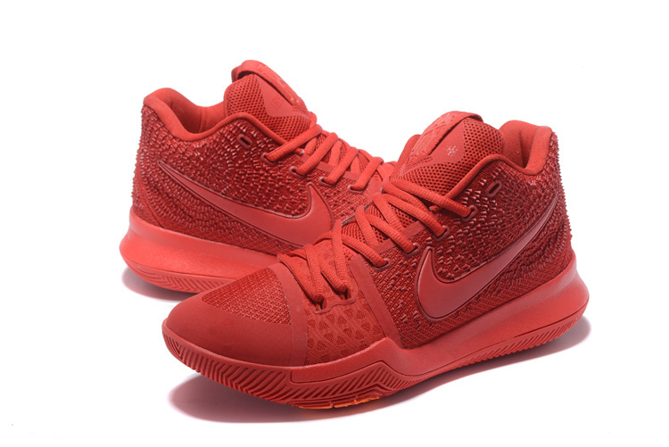 2017 New Nike Kyrie 3 Dymanic Dark Red Shoes