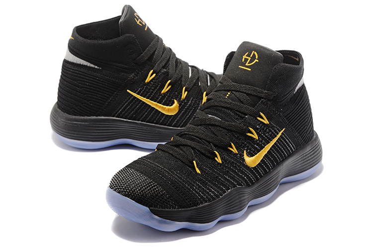 New Nike Hyperdunk 2017 Black Gloden Basketball Shoes