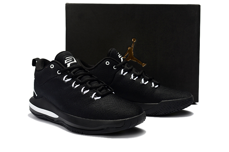 Air Jordan CP3 10 Elite All Black White Shoes