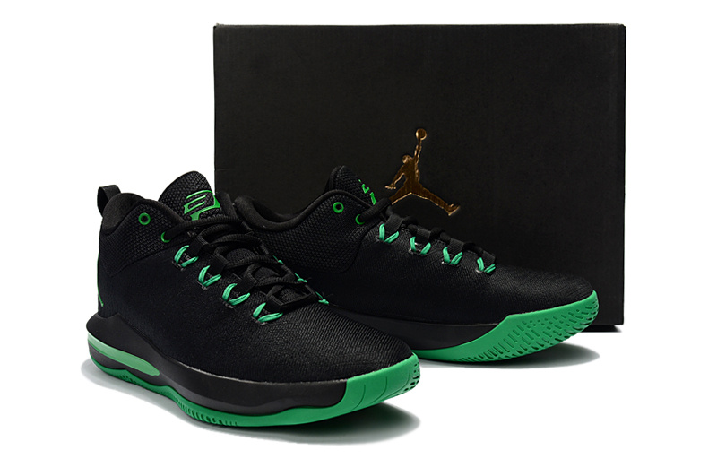 Air Jordan CP3 10 Elite Black Green Shoes