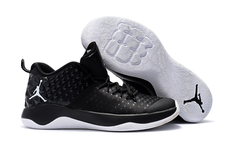 Air Jordan Extra.Fly Black White Basketball Shoes
