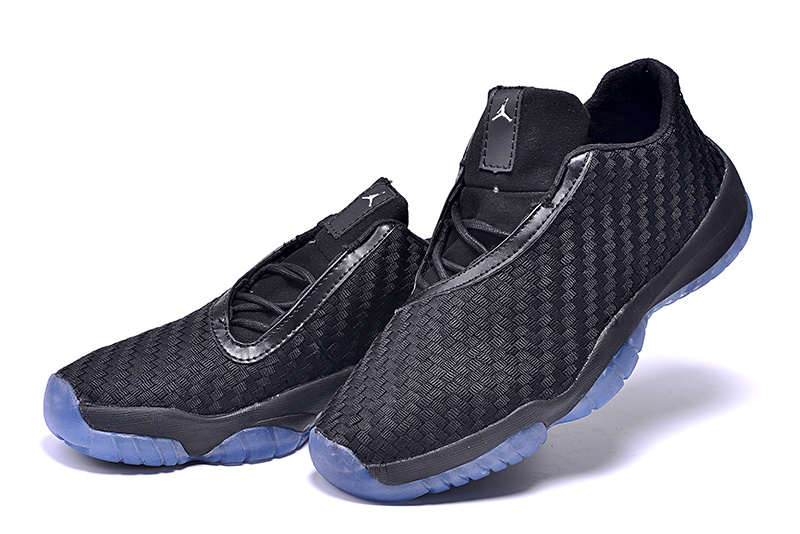 Air Jordan Future Low Black Gamma Blue Shoes - Click Image to Close