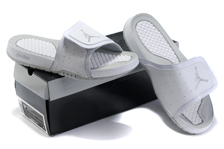 Grey White Jordan 2 Massage Sandal