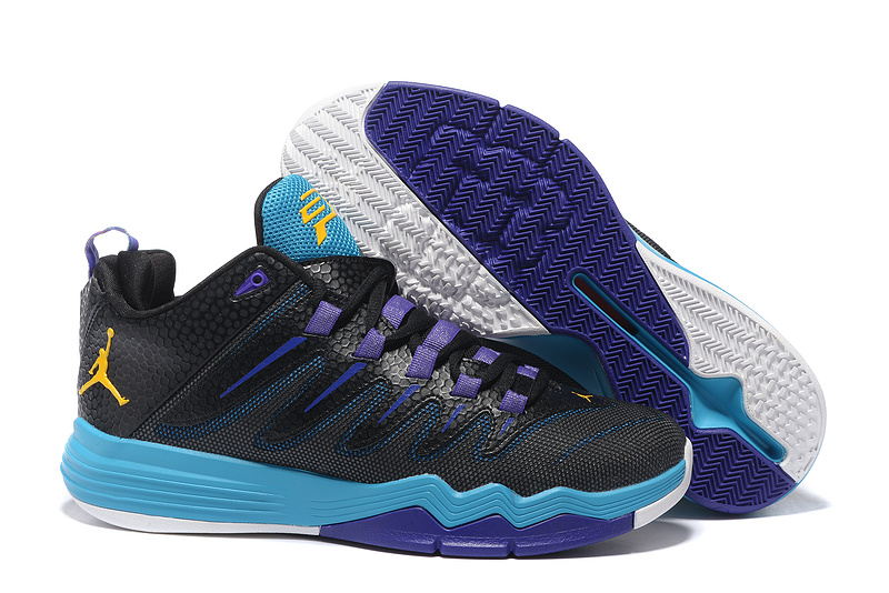 Jordan CP3 IX Black Blue Purple Shoes