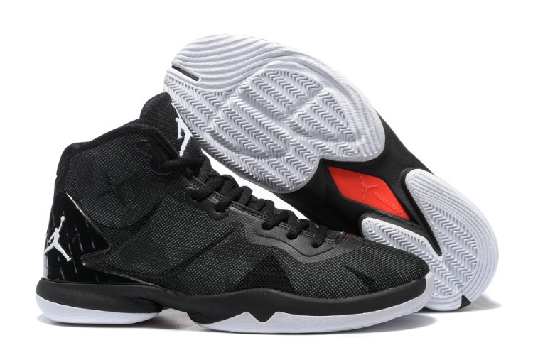 Jordan Super Fly 4 Black White Shoes