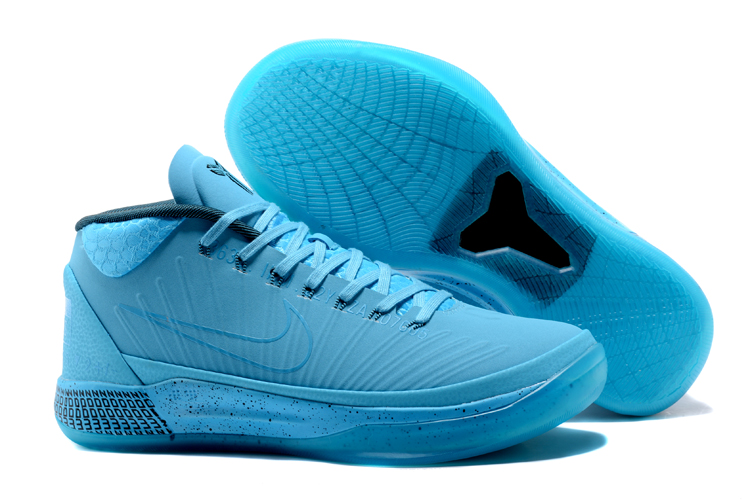 Nike Kobe A.D Mid Cool Blue Basketball Shoes - Click Image to Close