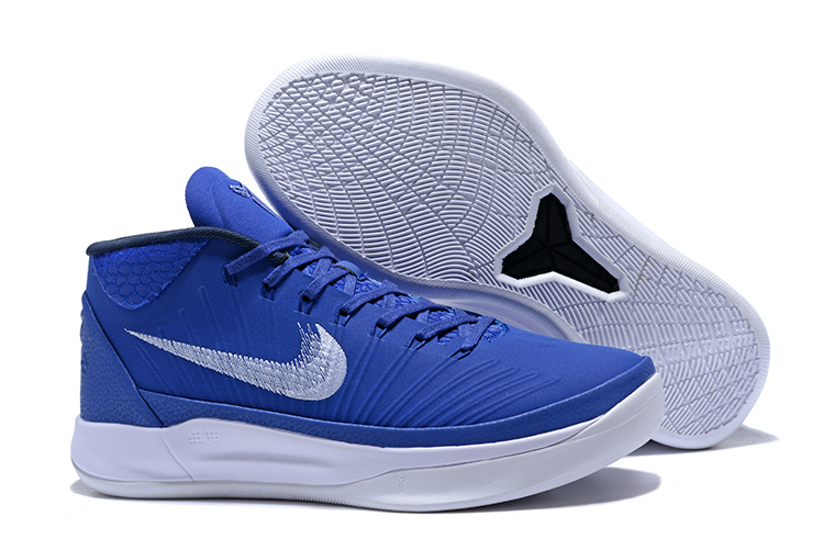 Nike Kobe A.D Mid Jade Blue White Basketball Shoes