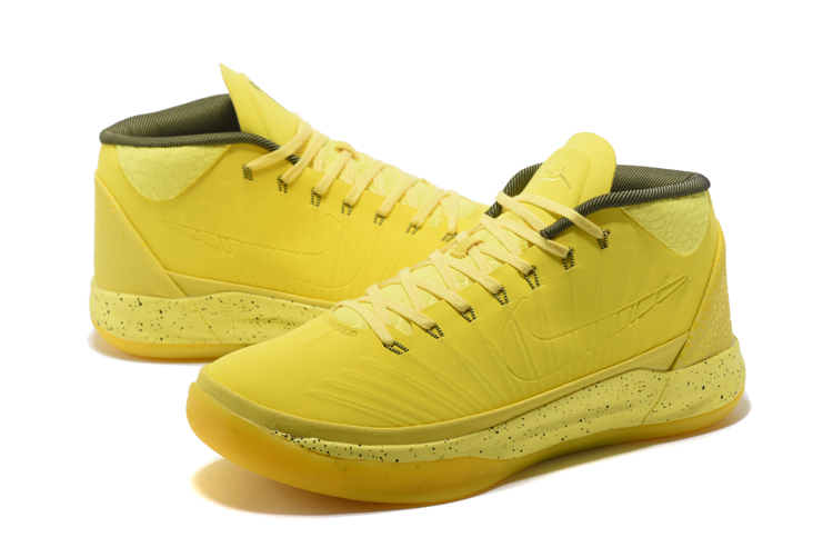 Nike Kobe A.D Mid Positive Yellow Basketball Shoes