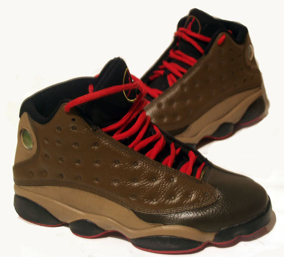 Latest Air Jordan 13 Retro Shoes Coffe Red