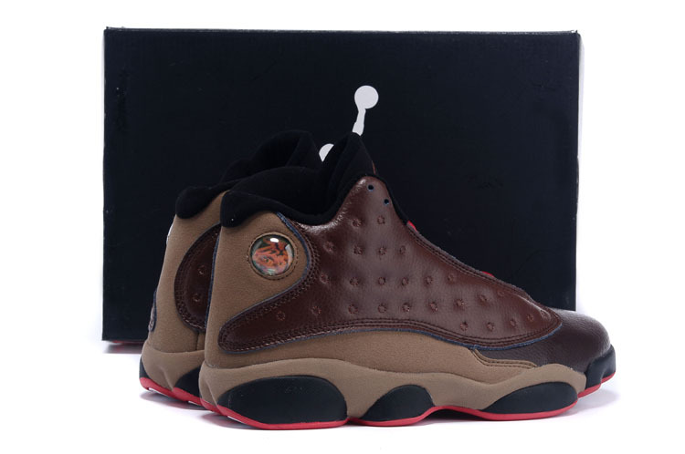 Latest Air Jordan 13 Retro Shoes Coffe Red - Click Image to Close