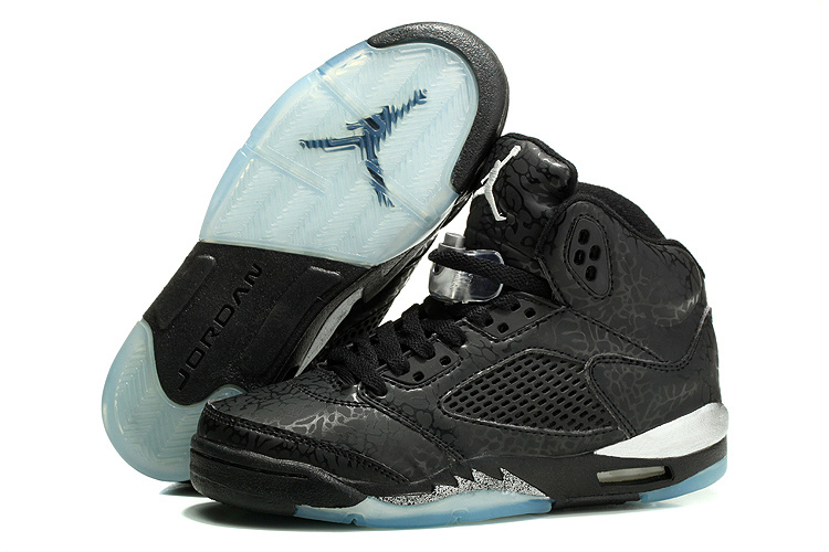 Latest Womens Air Jordan 3LAB5 Black Shoes