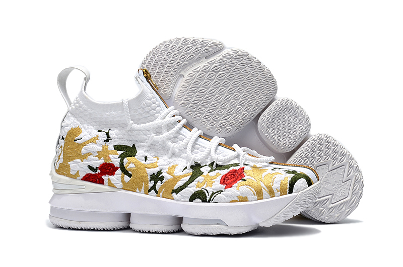 2018 Nike LeBron 15 Flowers Basketball Shoes