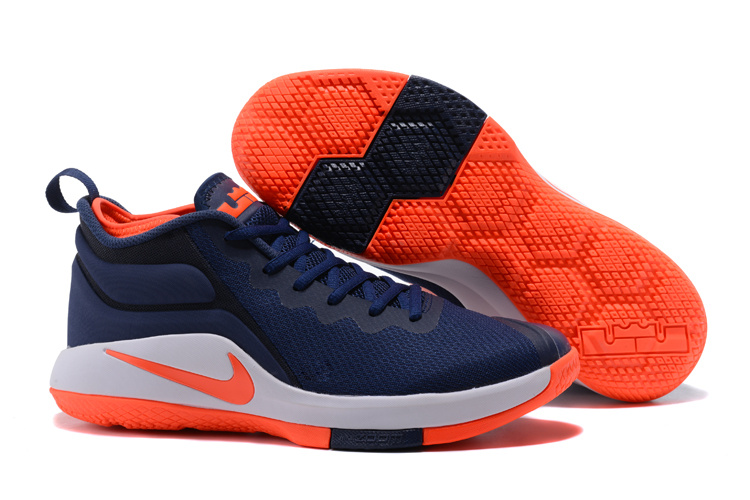 New Nike LeBron Wintness 2 Dark Blue Orange