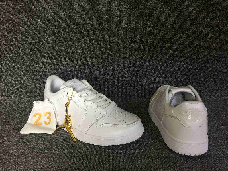 Jordan 1 Low NS Triple White Shoes