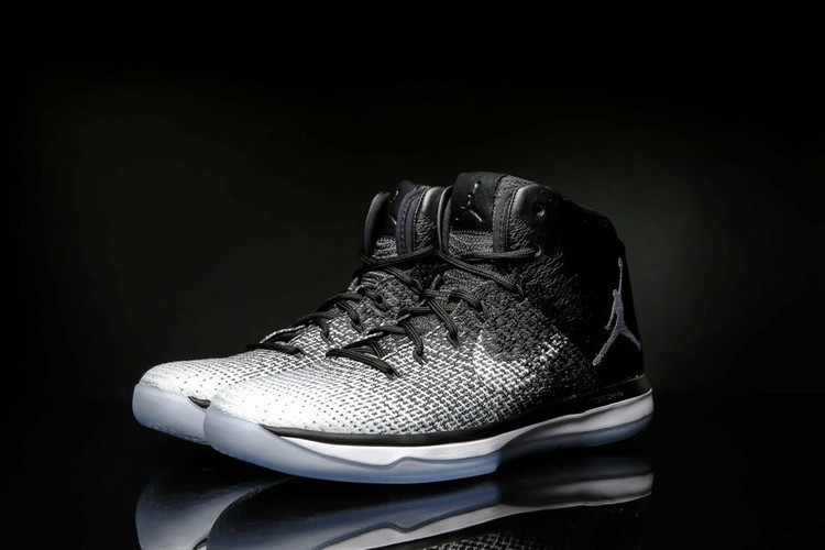 Men Jordan 31 Black White Basketball Shoes