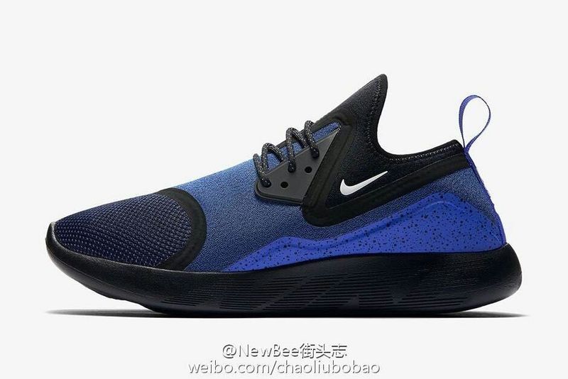 Men Lunarcharge Premium LE Black Blue Shoes