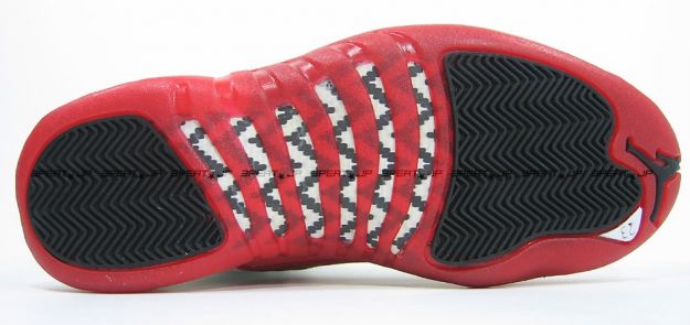 Michael Jordan 12 og White Varsity Red Black Shoes - Click Image to Close