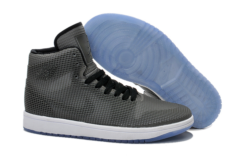 New Air Jordan 1 Black Women's Shoes - Click Image to Close