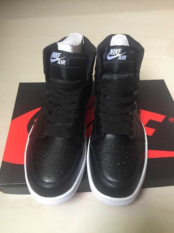 New Air Jordan 1 Oreo_Black White Shoes - Click Image to Close