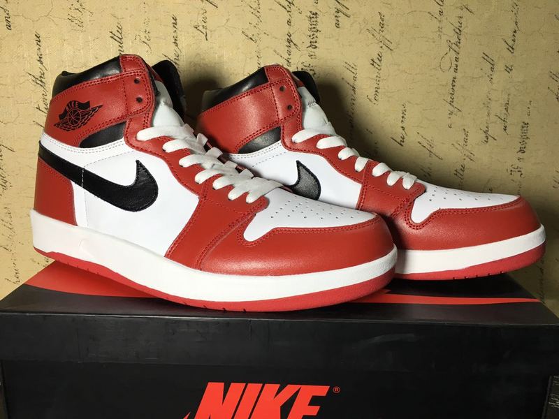 New Air Jordan 1.5 Red White Black Shoes - Click Image to Close