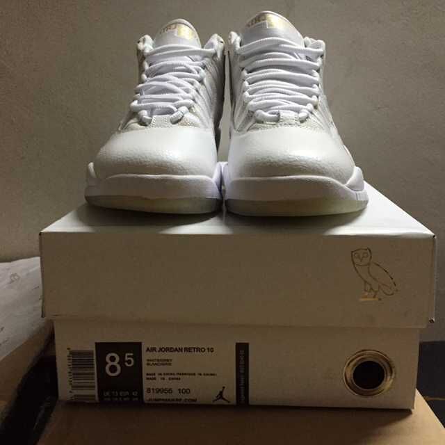New Air Jordan 10 Oreo White Shoes