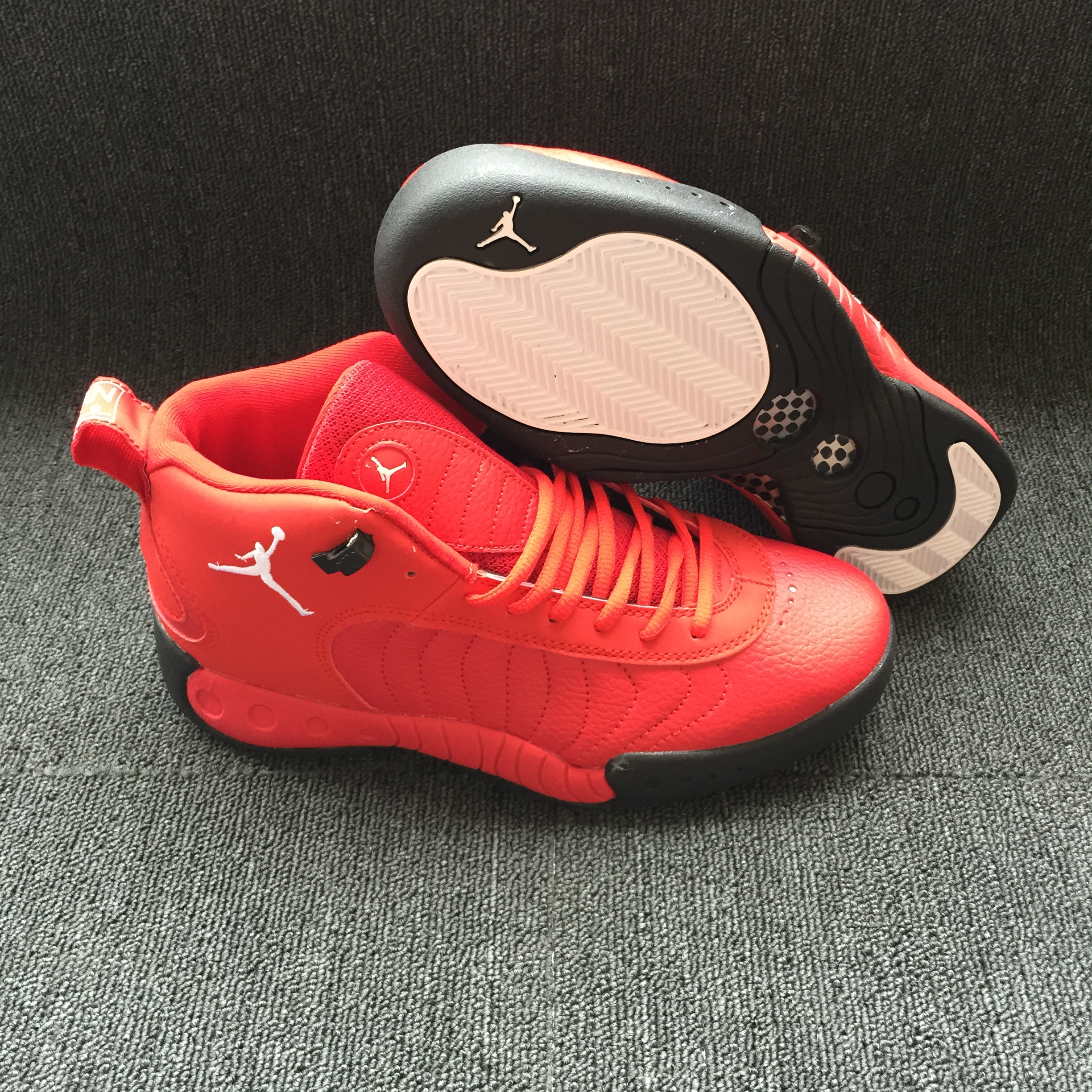 New Air Jordan 12.5 Red Black Shoes