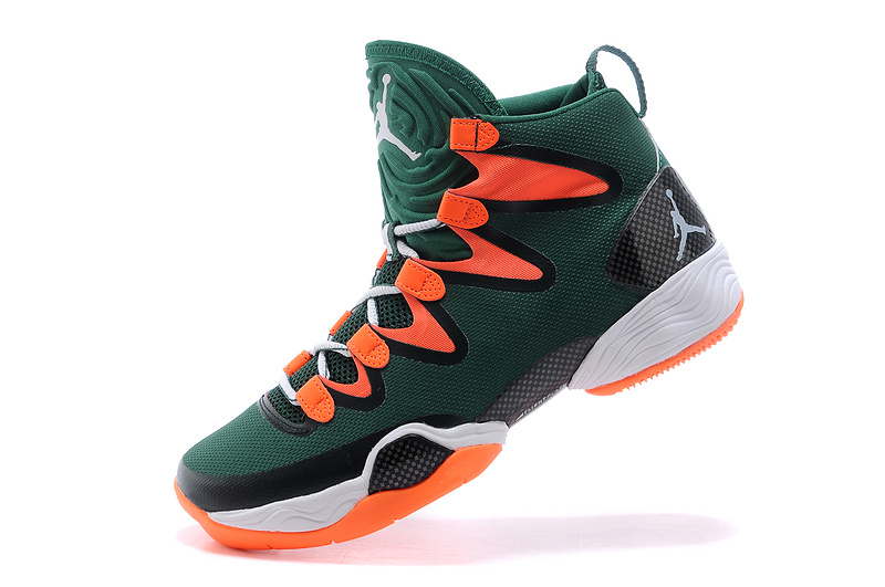 New Air Jordan 28 SE Green Orange White Shoes