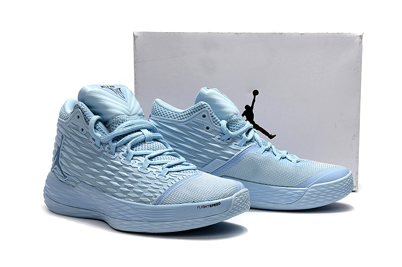 New Air Jordan Melo 13 Baby Blue Shoes