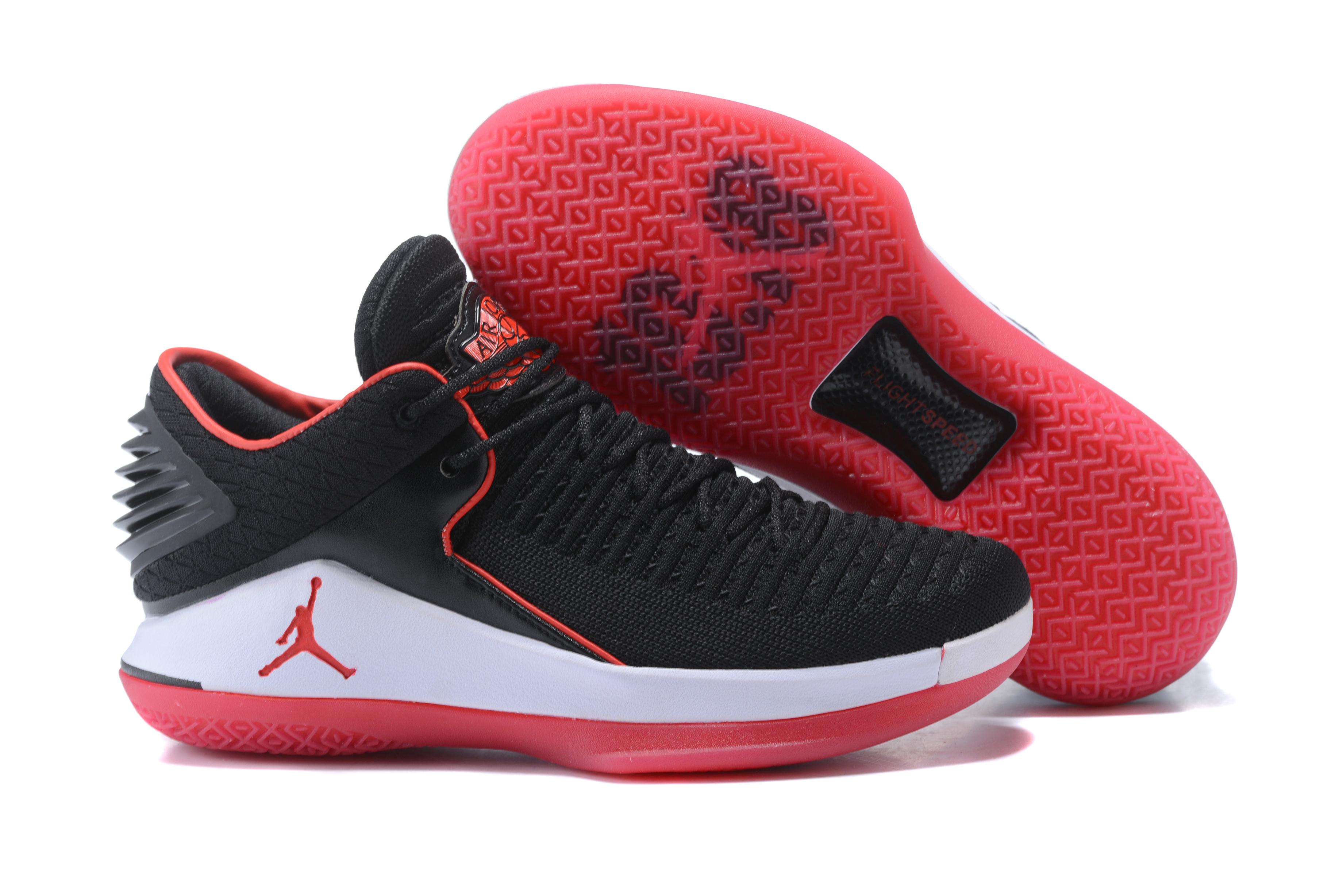New Air Jordan 32 Black Red White Shoes