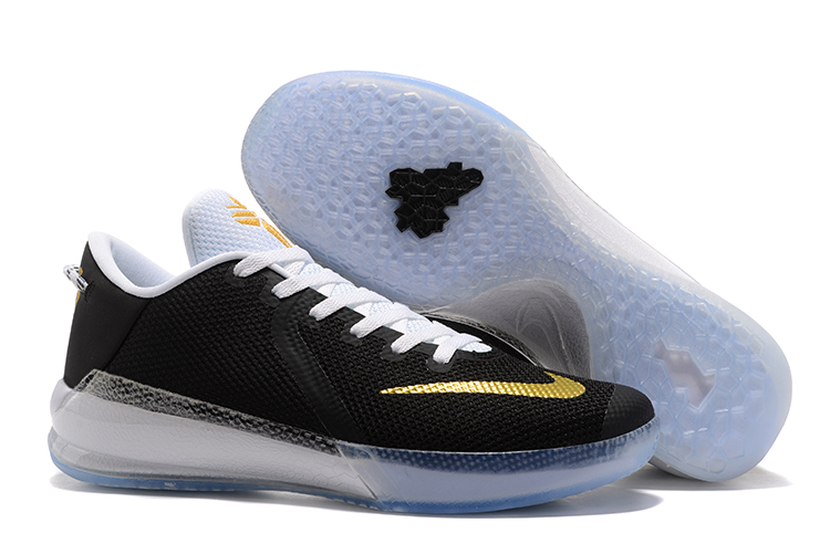 Latest Nike Kobe Venomenon 6 Black White Gloden Basketball Shoes