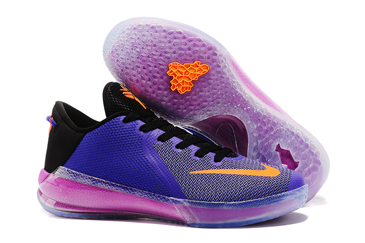 Latest Nike Kobe Venomenon 6 Orange Purple Basketball Shoes