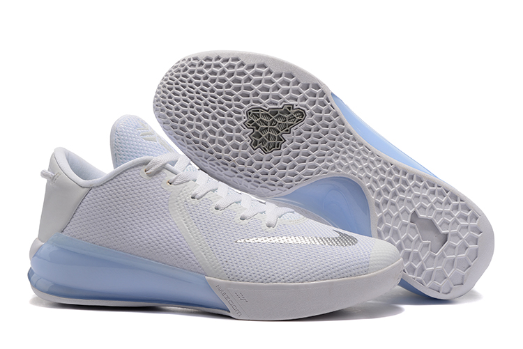 Latest Nike Kobe Venomenon 6 White Ice Blue Basketball Shoes
