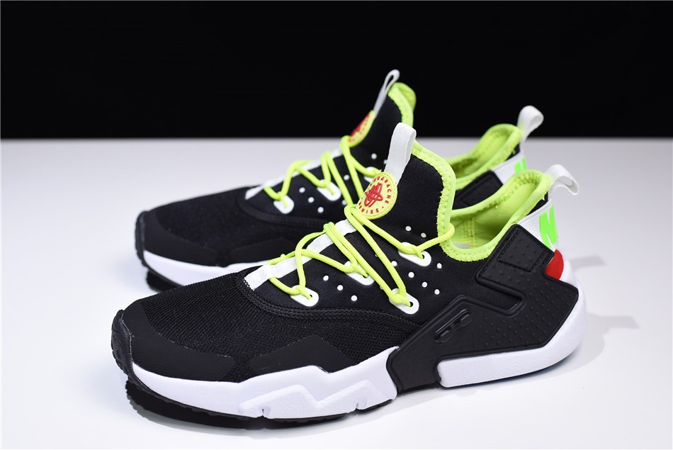 Nike Air Huarache Drift PRM Black Volt Mens Running Shoes