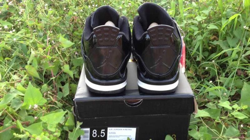 Air Jordan 4 All Black Shoes - Click Image to Close