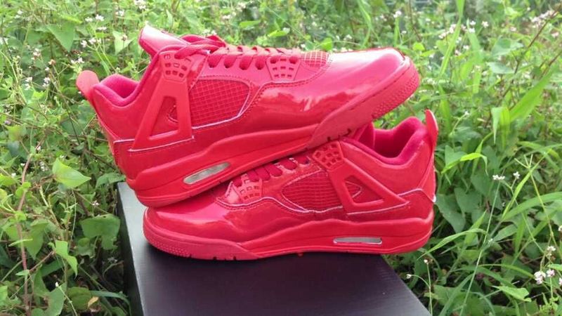 Air Jordan 4 All Red Shoes