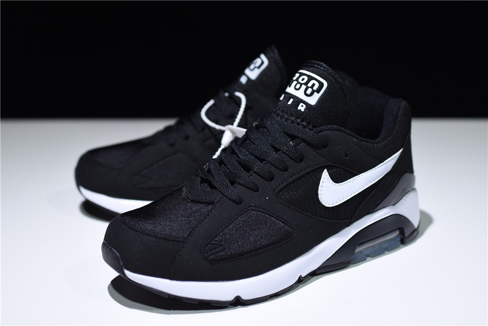 Nike Air Max 180 Black White Mens and Womens Size Trainers Running Shoes