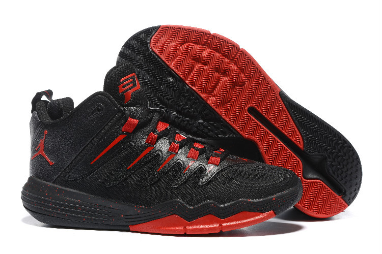 Jordan CP3 9 Black Red Basketball Shoes