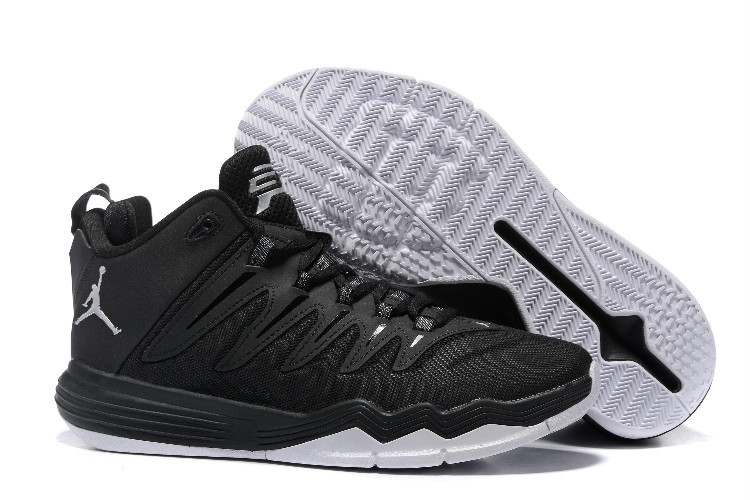 Jordan CP3 9 Black White Basketball Shoes