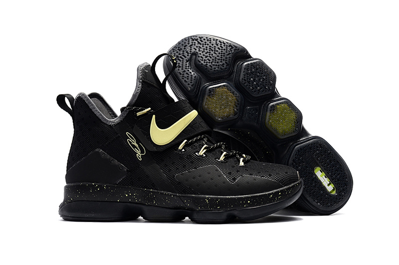 Nike Lebron 14 Black Glow In Dark Shoes
