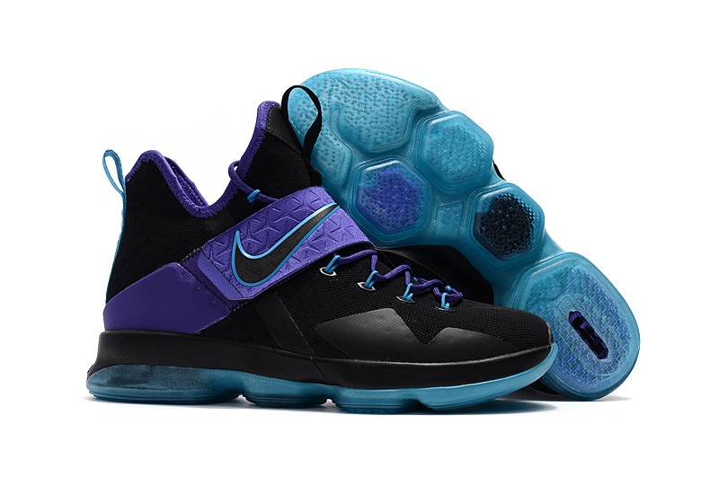 Nike Lebron 14 Black Purple Jade Shoes