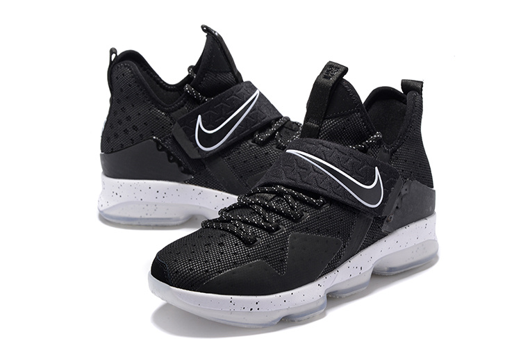 Nike Lebron 14 Black White Shoes