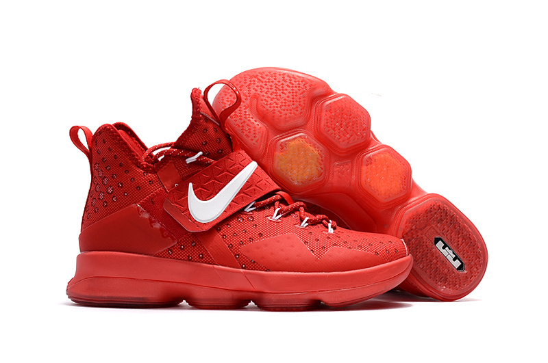 Nike Lebron 14 Student Red Shoes - Click Image to Close
