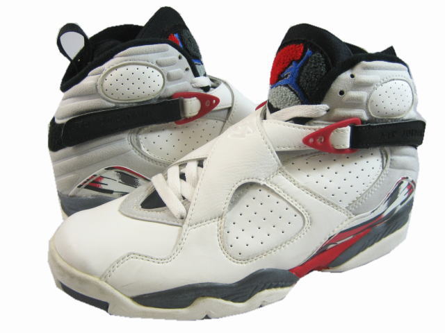 Popular Air Jordan 8 og White Black True Red Grey Shoes
