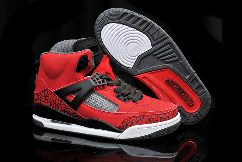 Popular Womens Air Jordan 3.5 Red Black Shoes - Click Image to Close