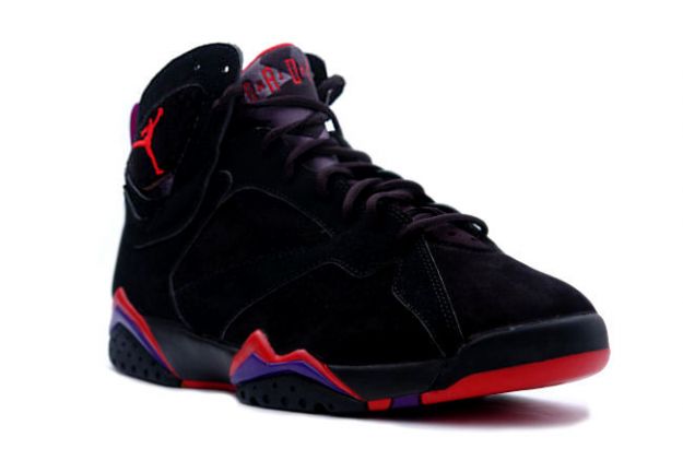 Trendy Air Jordan 7 vii Black Dark Charcoal True Red Shoes