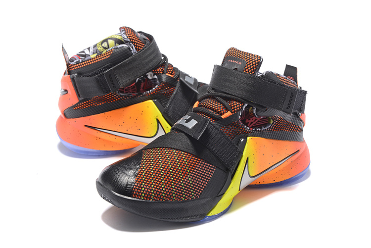 Women Nike Lebron Solider Play Tricks Basketball Shoes